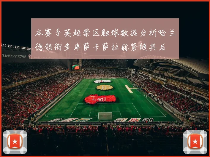 本赛季英超禁区触球数据分析哈兰德领衔多库萨卡萨拉赫紧随其后